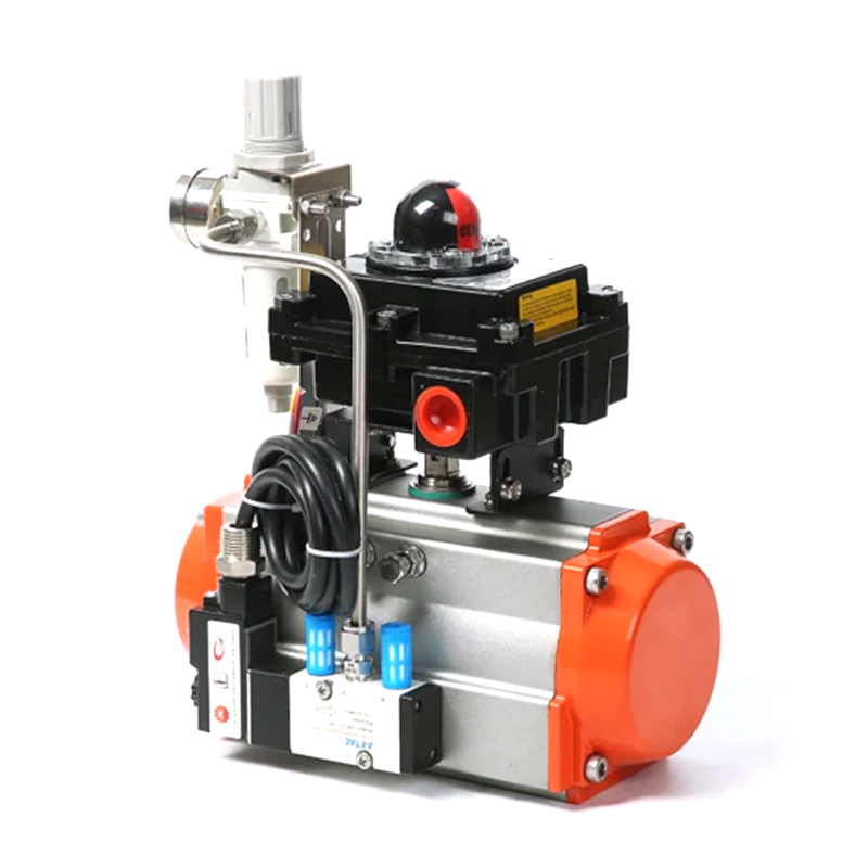 Akt series rack at pinion pneumatic actuator